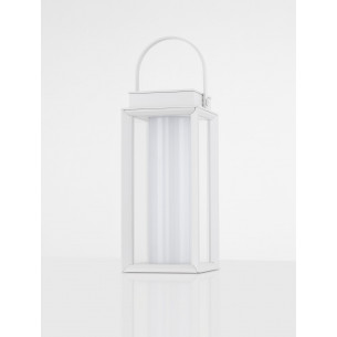 Lampa ogrodowa solarna na stół Unus LED biała 2