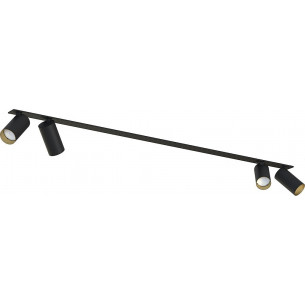 Mono IV black&amp;gold recessed lamp Nowodvorski