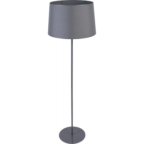 Maja 45 grey floor lamp with shade TK Lighting
