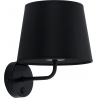 Maja blackwall lamp with shade TK Lighting