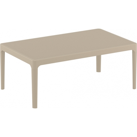 Sky 100x60 beige outdoor coffee table Siesta