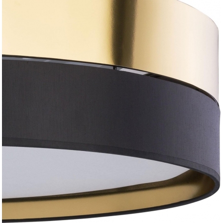 Hilton 60 gold&black round ceiling lamp TK Lighting