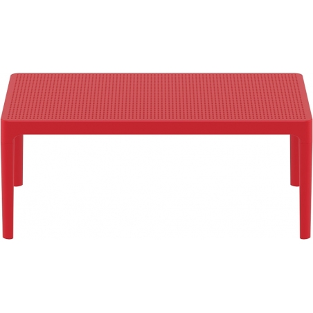 Sky 100x60 red outdoor coffee table Siesta