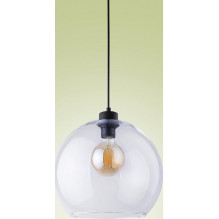 Lampa wisząca szklana kula Cubus 30 Przeźroczysta TK Lighting