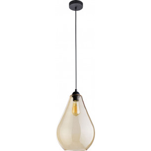 Fuente 24 amber glass pendant lamp TK Lighting