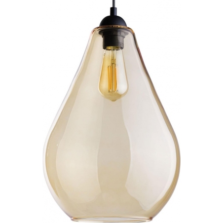 Fuente 24 amber glass pendant lamp TK Lighting