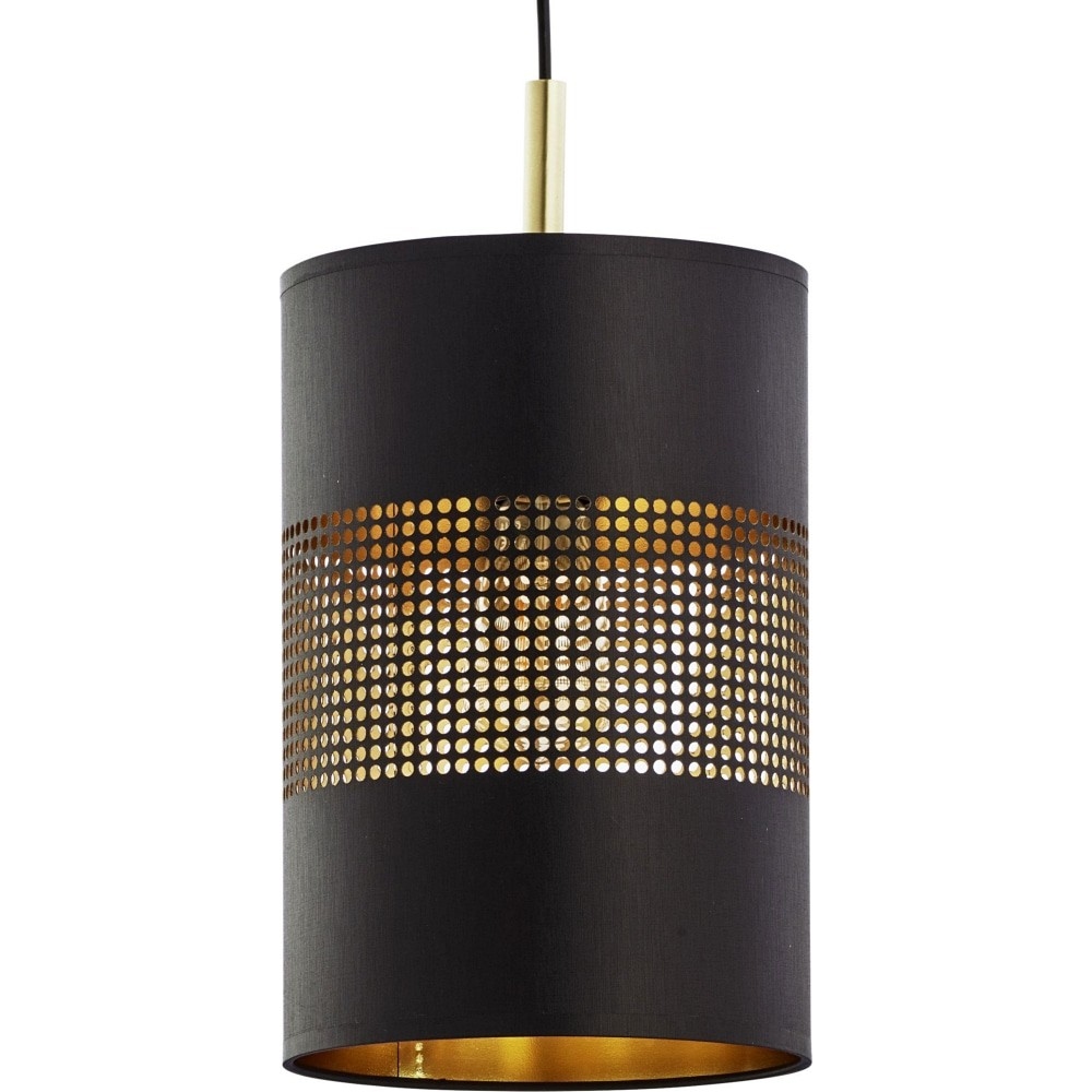 Polish and stylish Bogart 20 black&gold mesh tube pendant lamp Tk