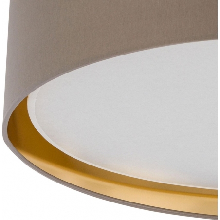 Bilbao 60 beige round ceiling lamp TK Lighting