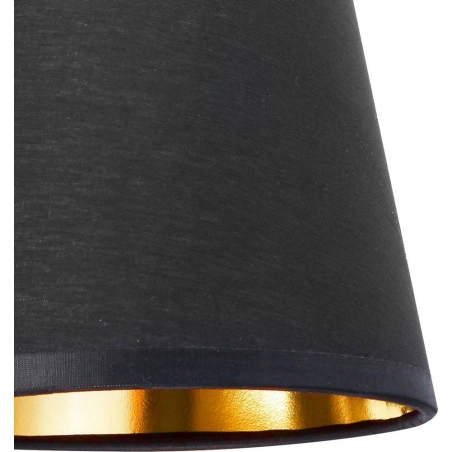 Wire black&gold adjustable wall lamp with shade TK Lighting