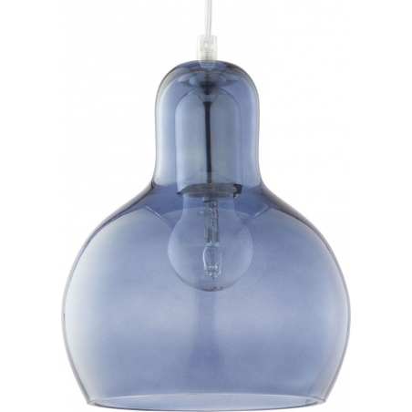 Mango 18 navy blue glass pendant lamp TK Lighting