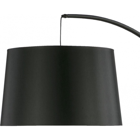 Lampa podłogowa łukowa z abażurem Hang czarna TK Lighting