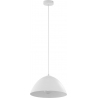 Stylowa Lampa wisząca metalowa Faro 33 biała TK Lighting do salonu, jadalni i kuchni