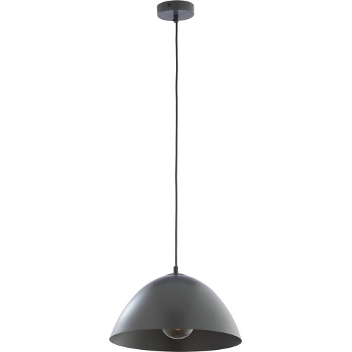 Stylowa Lampa wisząca metalowa Faro 35 szara TK Lighting do kuchni i sypialni.