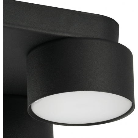 Space black modern ceiling lamp with 4 lights TK Lighting