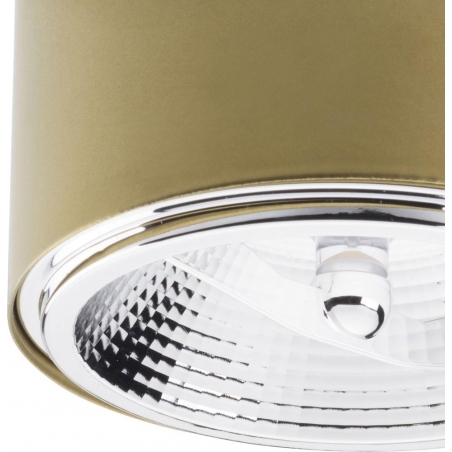 Moris 11 gold round spot ceiling lamp TK Lighting
