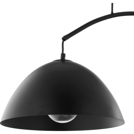 Lampa wisząca metalowa podwójna Faro New czarna TK Lighting