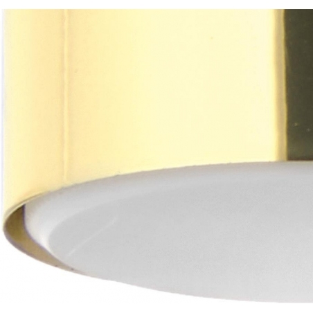 Dallas 8 LED black&gold glamour ceiling lamp TK Lighting
