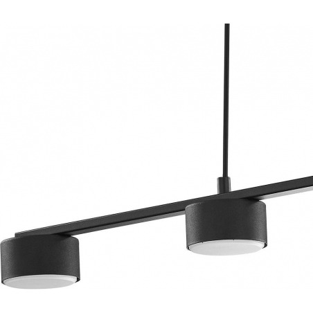 Dallas IV LED black modern pendant lamp TK Lighting