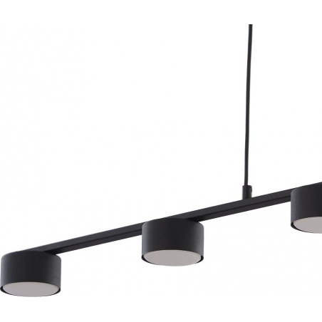 Dallas V LED black modern pendant lamp TK Lighting