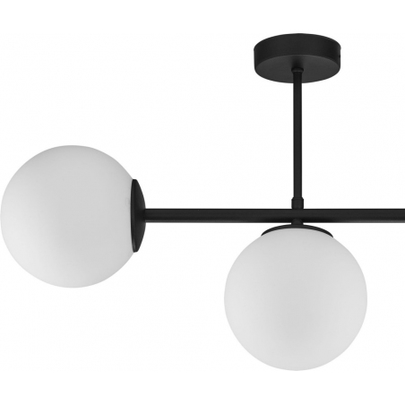 Celeste white&black glass balls semi flush ceiling light TK Lighting