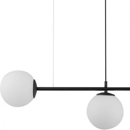 Celeste III white&black glass balls pendant lamp TK Lighting