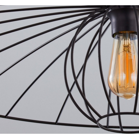 Barbella 50 black wire pendant lamp TK Lighting