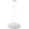 Gala 45 white glass pendant lamp TK Lighting