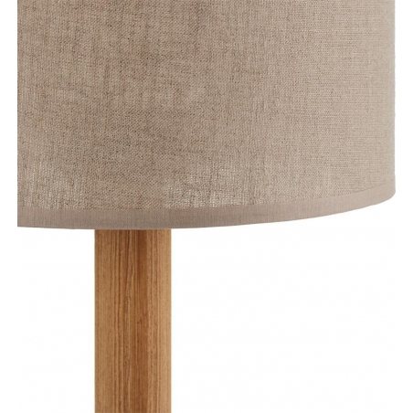 Deva natural table lamp with shade TK Lighting