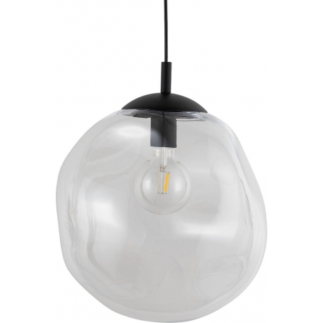 Designerska Lampa wisząca szklana kula Sol Clear Przeźroczysta TK Lighting do salonu i sypialni.