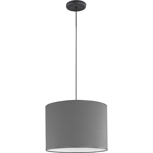 Mia 50 graphite pendant lamp with shade TK Lighting