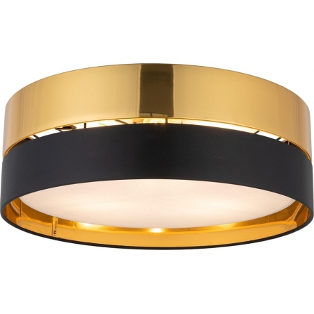 Hilton 45 gold&black round ceiling lamp TK Lighting