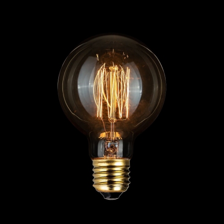 Edison Globe E27 40W amber decorative bulb Altavola