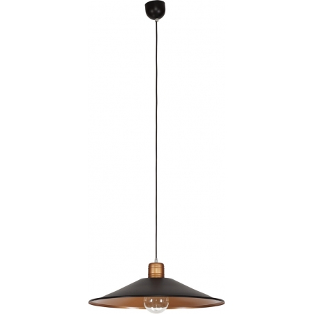 Garret 50 dark brown industrial pendant lamp Nowodvorski
