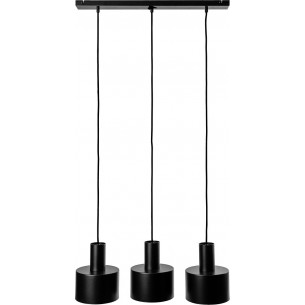 Enkel black triple pendant lamp Ummo