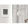 Fyllo 15 white glass ball pendant lamp Ummo