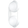 Koban white glass balls wall lamp Ummo