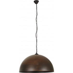 Hemisphere Rust 50 rust industrial pendant lamp Nowodvorski