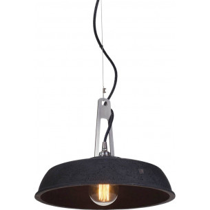 Industriola 36 black concrete pendant lamp LoftLight