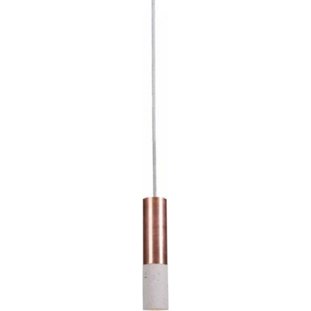 Kalla Copper S LED light grey concrete pendant lamp LoftLight