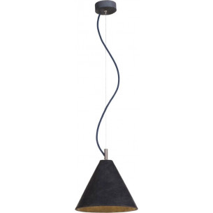 Kobe 27 black concrete pendant lamp LoftLight