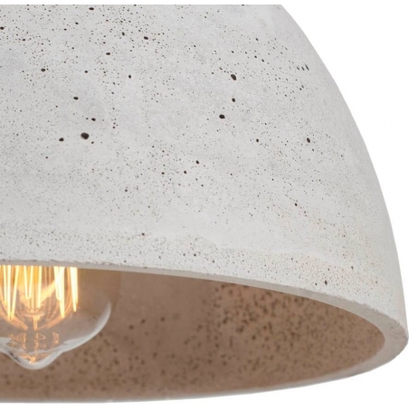 Korta 28 light grey concrete pendant lamp LoftLight