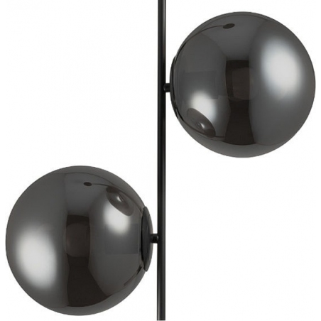 Venus II smoke glass balls semi flush ceiling lamp Step Into Design