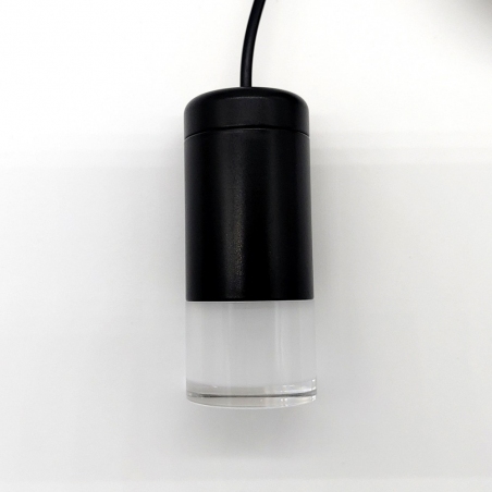 Linea VI black designer pendant wall lampStep Into Design