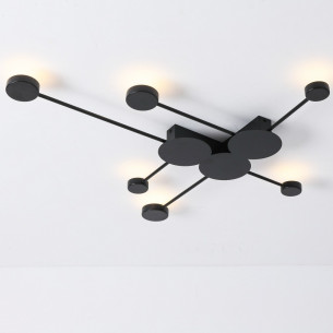 Clex LED VI black designer wall lamp Step Into Design 2