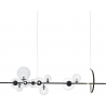 Orion Long 120 black glass balls pendant lamp Step Into Design
