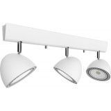 Vespa III LED whiteceiling spotlight with 3 lights Nowodvorski
