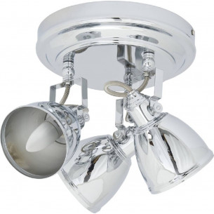 Primm chrome ceiling spotlight with 3 lights Nowodvorski