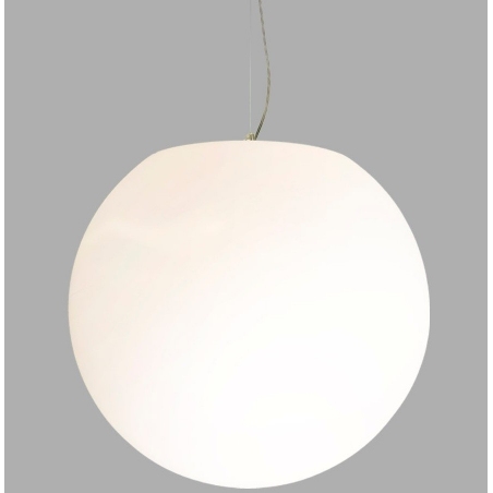 Cumulus 60 white ball pendant lamp Nowodvorski