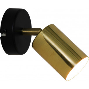 Vila Spot gold&black glamour wall lamp Zumaline