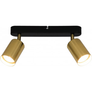 Vila Spot gold&black double ceiling spotlight ZumaLine